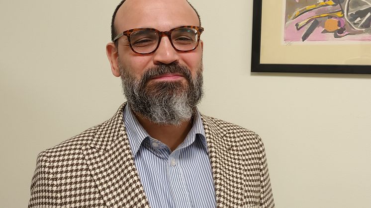 Volkan Serengil, studie- och yrkesvägledare på Internationella Engelska Skolan i Liljeholmen