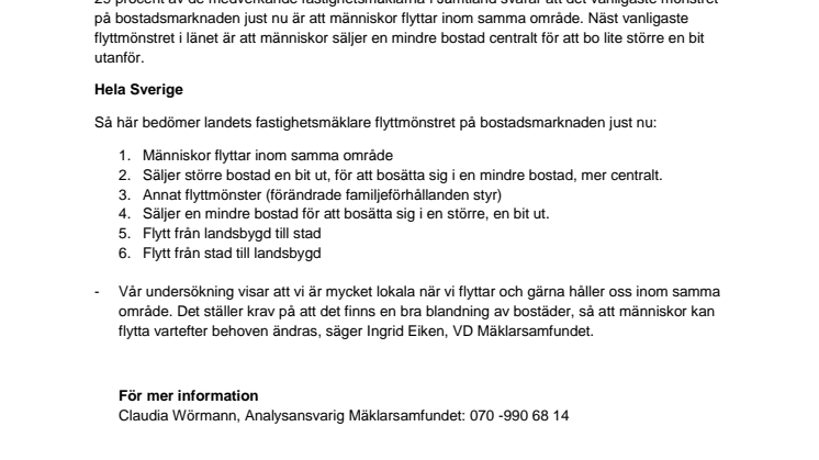 Flyttmönstret i Jämtland 