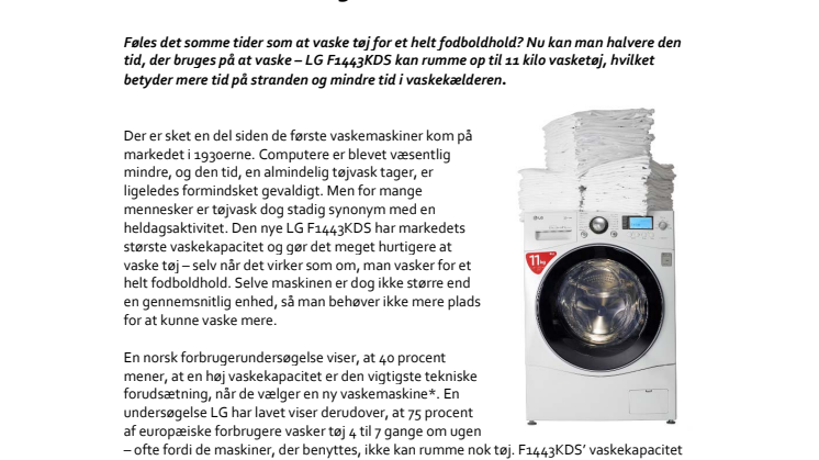 Få mere tid til de ting du elsker
