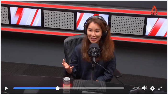 Source: Screen shot from CNA938 Facebook