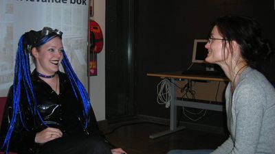 Låna "levande bok" på Stadsbiblioteket i Malmö