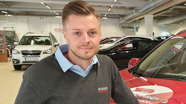 Christoffer Alnelind var först ut med digital kampanj.