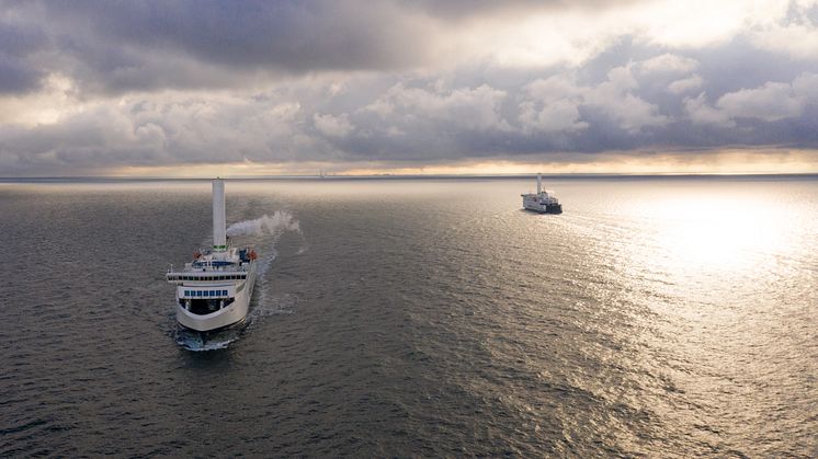 Scandlines hybrid ferry Berlin and Copenhagen with rotor sail_4