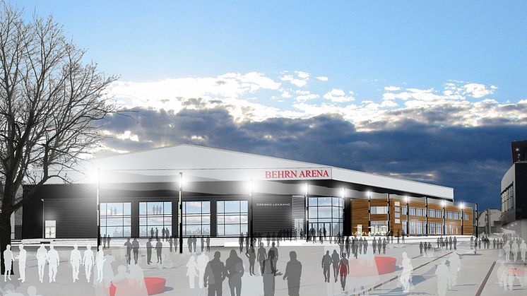Landskampen Tre Kronor– Schweiz inviger Behrn arena, Örebro, 18 april