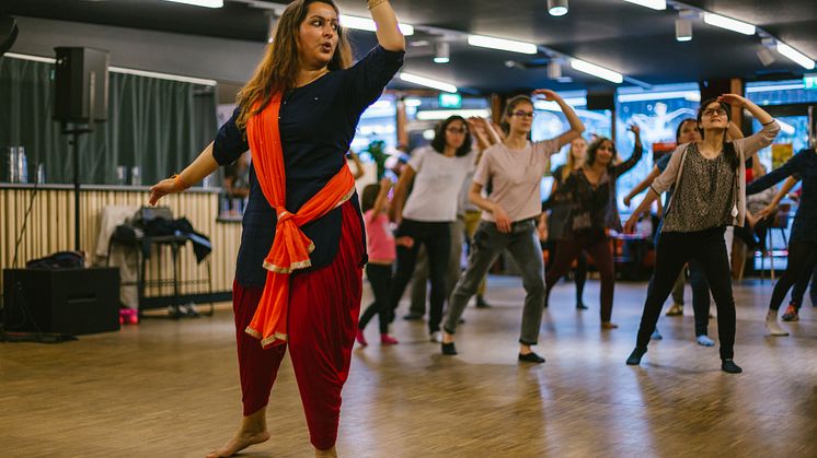 Oslo Kulturnatt 2018 Bollywood workshop på Melahuset 