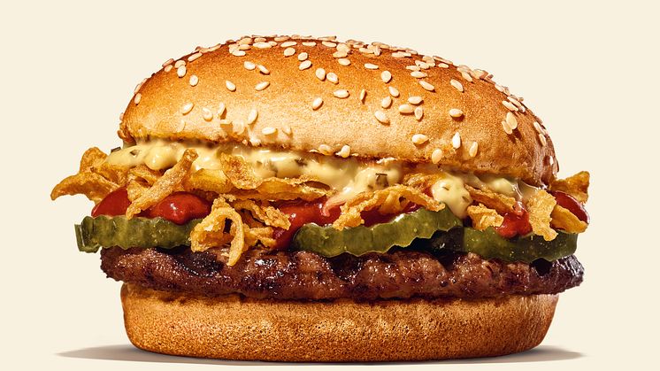 Burger Kings svar på en klassisk bøfsandwich