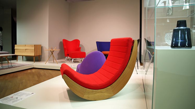 GRASSI Museum für Angewandte Kunst Leipzig - "Made in Denmark" - Schaukelstuhl Relaxer 2