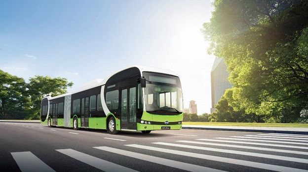 I juni får Norrköping sina första elbussar
