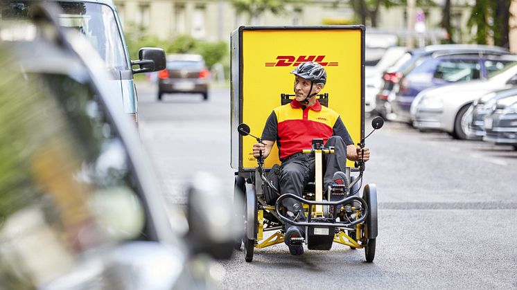 DHL Cykelkurer