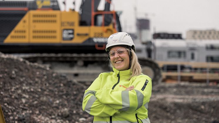 Pernilla Wahlgren - arbetsledare, VSM Entreprenad