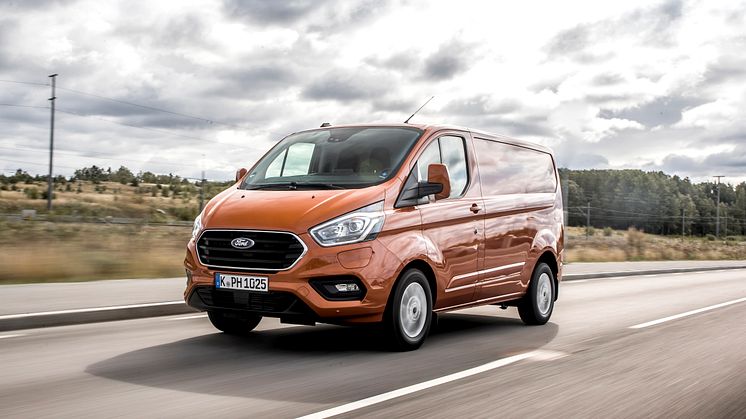 Ford Transit Custom ladbar hybrid 2019