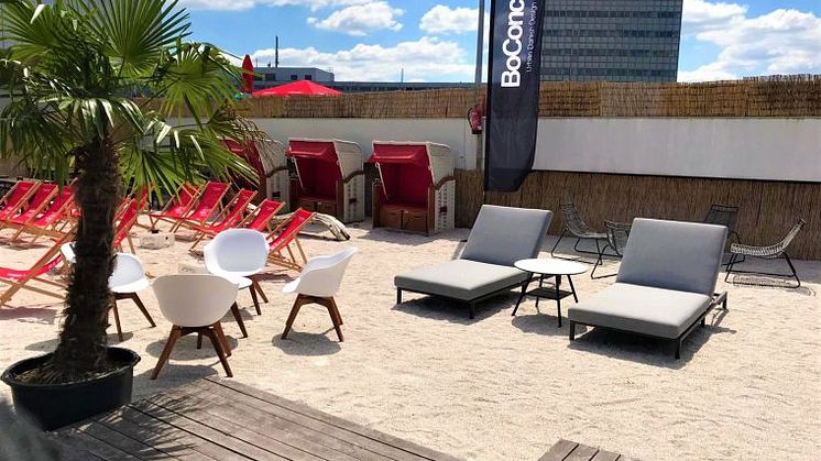 Luftige Kooperation: SonnenscheinEtage Köln – BoConcept Business