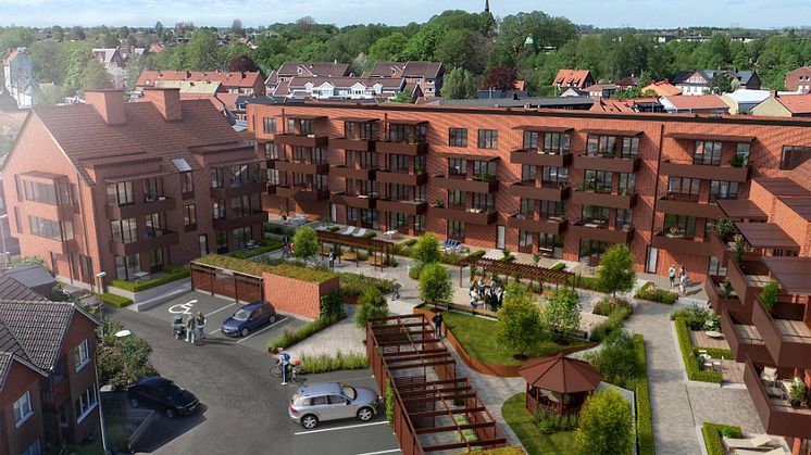 Pressinbjudan: Första spadtaget för Riksbyggens 53 seniorbostäder i Kävlinge