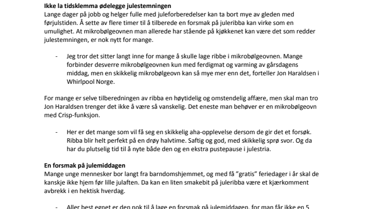 SLIK LAGER DU RIBBE PÅ 35 MINUTTER