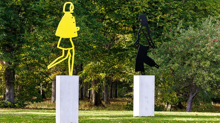 Julian Opie. Elena 1. Sonia 1. Foto_Eivind Lauritzen_1