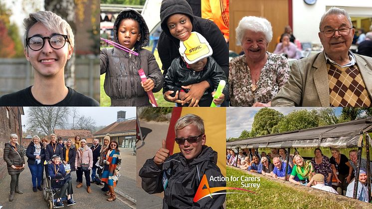 AFC Montage. Credit Action for Carers