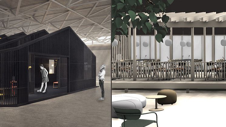 Installation by Neri&Hu and The Design Bar by Anderssen & Voll.