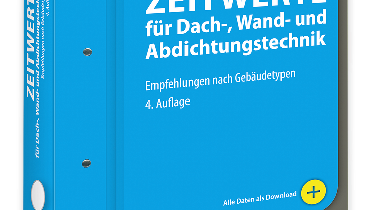 Zeitwerte für Dach-, Wand- und Abdichtungstechnik