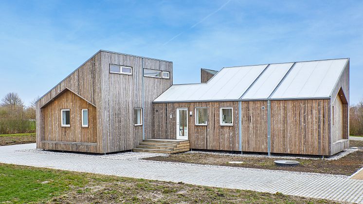 Das biologische Haus mit Kebony Fassade