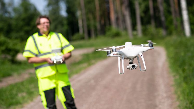 Beställ inmätningstjänster via Kundportalen på geomatikk.se
