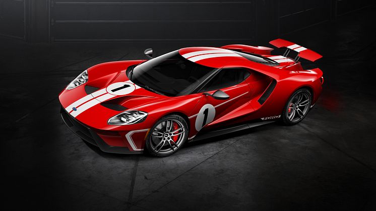 Ford Performance to Offer Tribute Livery of Historic 1967 Le Mans Winner with Ford GT ’67 Heritage Edition