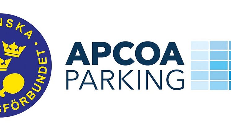 Svenska bordtennislandslaget skriver sponsoravtal med Apcoa Parking AB