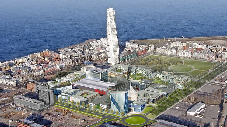 Ny stadsdel i Malmös Västra Hamnen, 2025