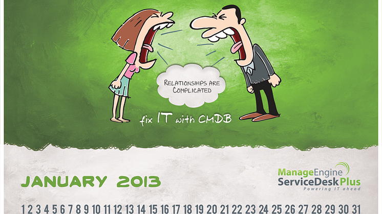 ITIL kalender 2013 - beställ ditt kostnadsfria exemplar idag!
