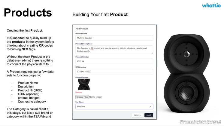 How to create a Product Passport in ONE minute