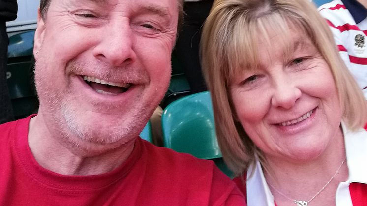Geoff Bodman with his wife Julie Bodman