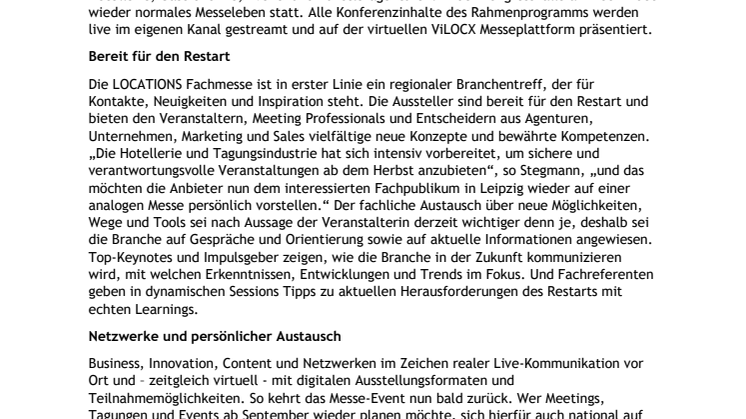 Locations Messe Mitteldeutschland