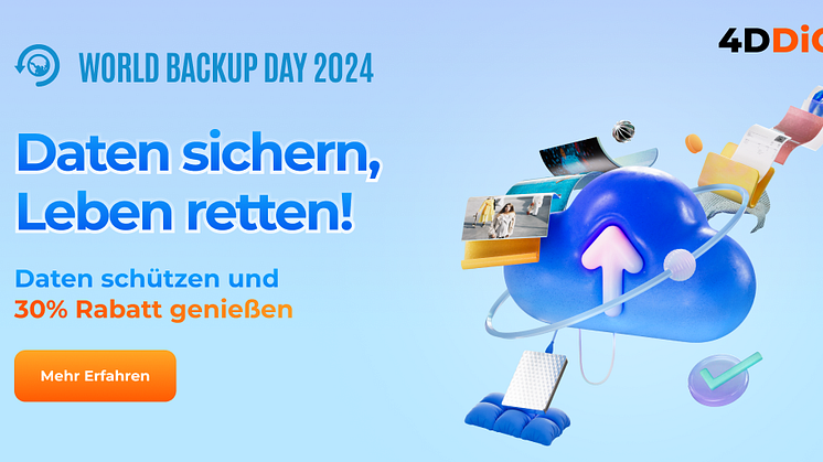 Tenorshare 4DDiG setzt ein Zeichen zum World Backup Day: Engagement für Datensicherung und Schutz digitaler Informationen
