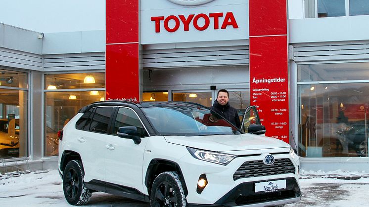 Folke-SUVen RAV4 er klar for lansering i Bodø