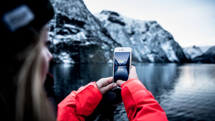 Nærøyfjorden. Foto: Visit Flåm / Sverre Hjørnevik 