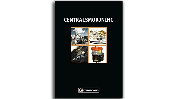 Hydroscands broschyr om centralsmörjning. 