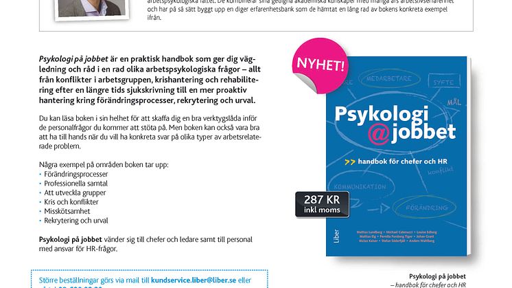 Produktblad Psykologi@jobbet
