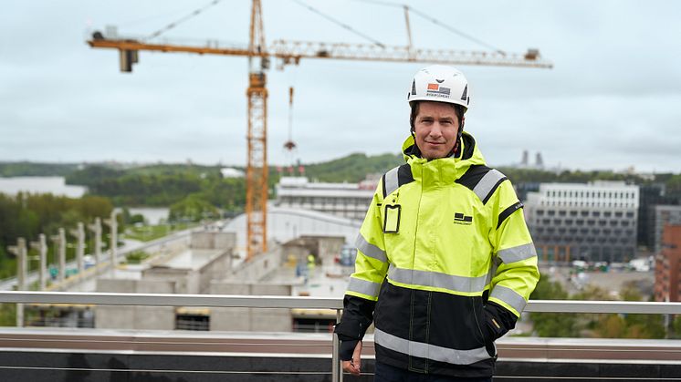 Att satsa på att ytterligare minska klimatavtrycket gör oss konkurrenskraftiga, säger Carl Rülcker, vd hos Byggelement. Bild: Andreas Sundbom