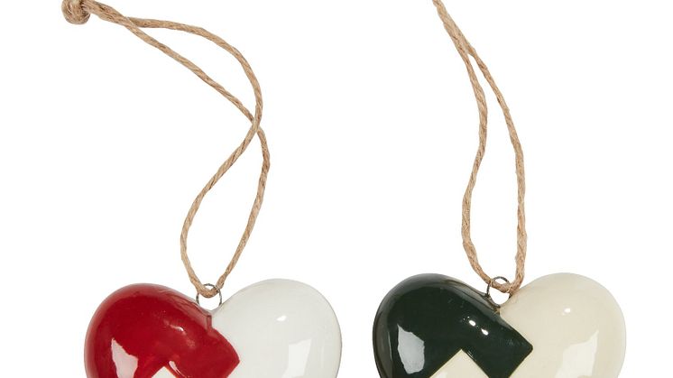 Decoratie PYSSEL B7xL7cm 2 stuks