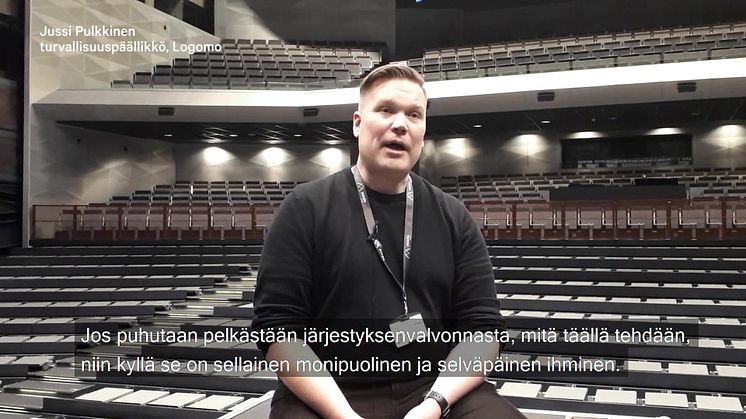 Työnä turvallisuus: Logomon turvallisuus on rautaisen rauhallisissa käsissä