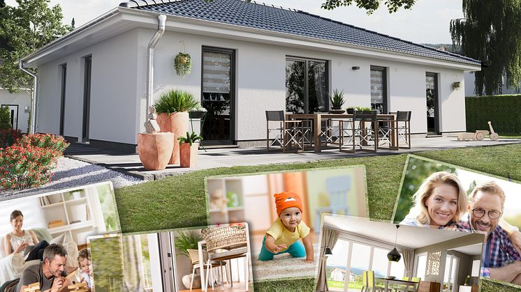Die Bungalows von Town & Country Haus ermöglichen ein entspanntes Wohnen in jedem Alter.