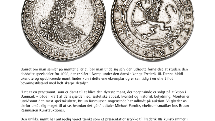 Danmarks dyreste mønt!
