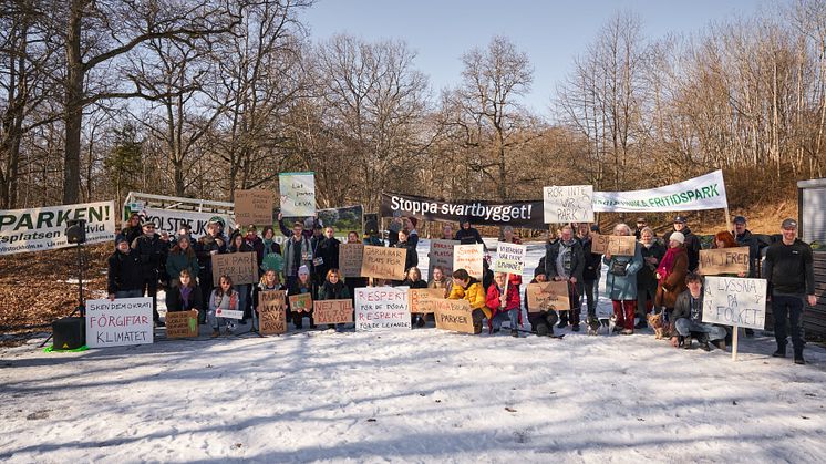Demonstration LPL och FFF 4 mars 2022
