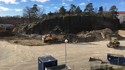 Efterlängtad byggstart för bostadsprojektet Fyren i Nynäshamn