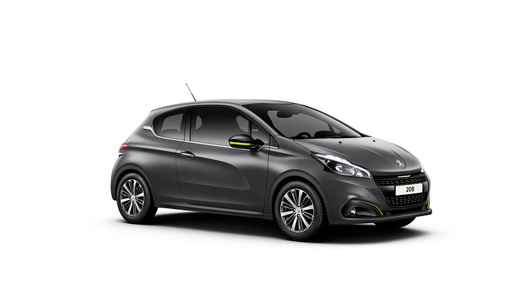 Ny Peugeot 208 klædt i haute couture lak