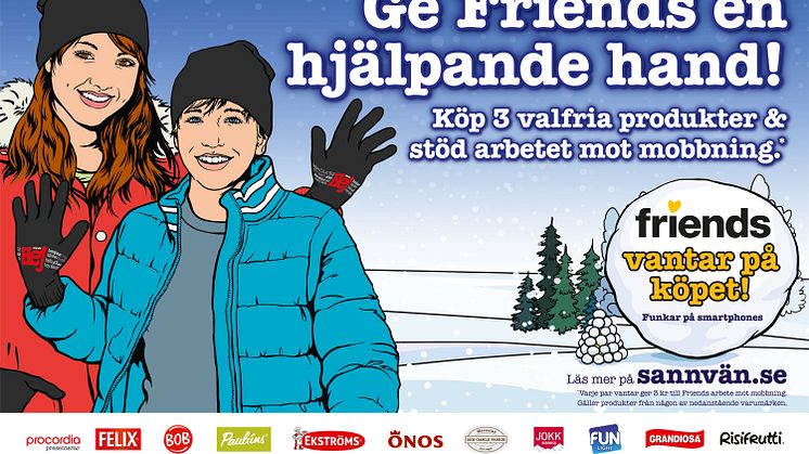 Procordia fortsätter samarbetet med Friends i ny stor kampanj 