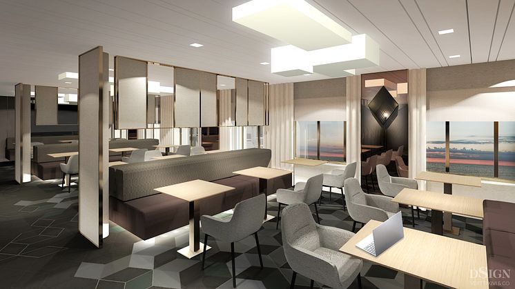 Tallink Silja Megastar| Business Lounge 1