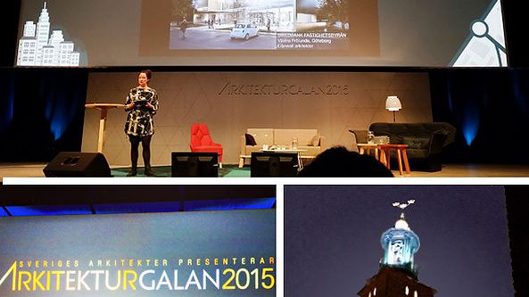 Liljwall på Arkitekturgalan 2015