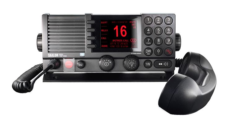 SAMSUN has three SAILOR 6222 VHF DSC Class A systems on board