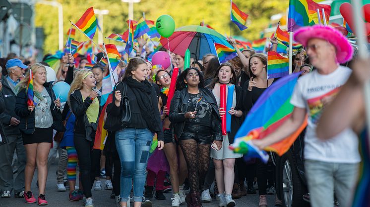 Pridetåg under Hx 2015