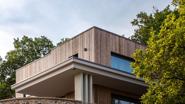 Charakterstark & langlebig: Fassade aus Kebony Character